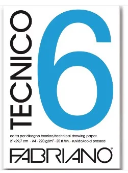 Blocco Fabriano TECNICO 6 35X50