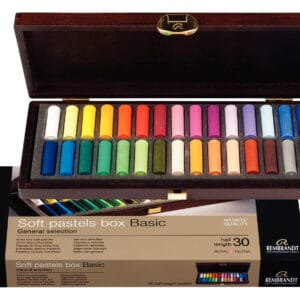 Confezione 30 mezzi Pastelli secchi morbidi Rembrandt Royal Talens