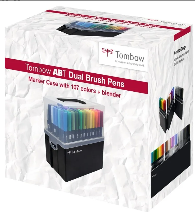 Set 107 Pennarelli ABT Dual Brush Tombow, +blender - immagine 3