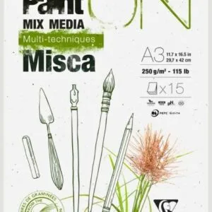 Blocco Paint On Misca A3 250 gr