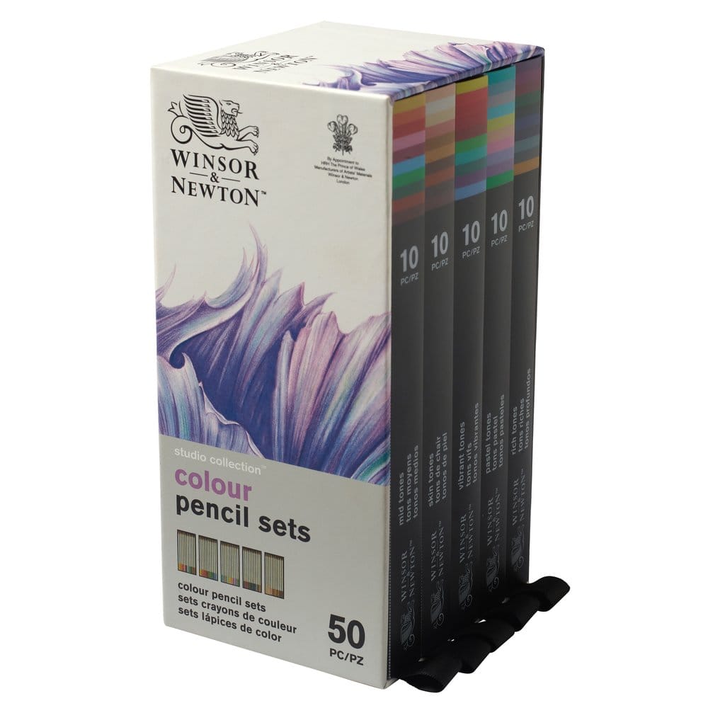 Matite Acquarellabili Winsor&Newton 50 colori