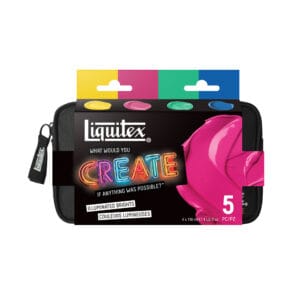 Set colori Acrilici Liquitex Basics +astuccio
