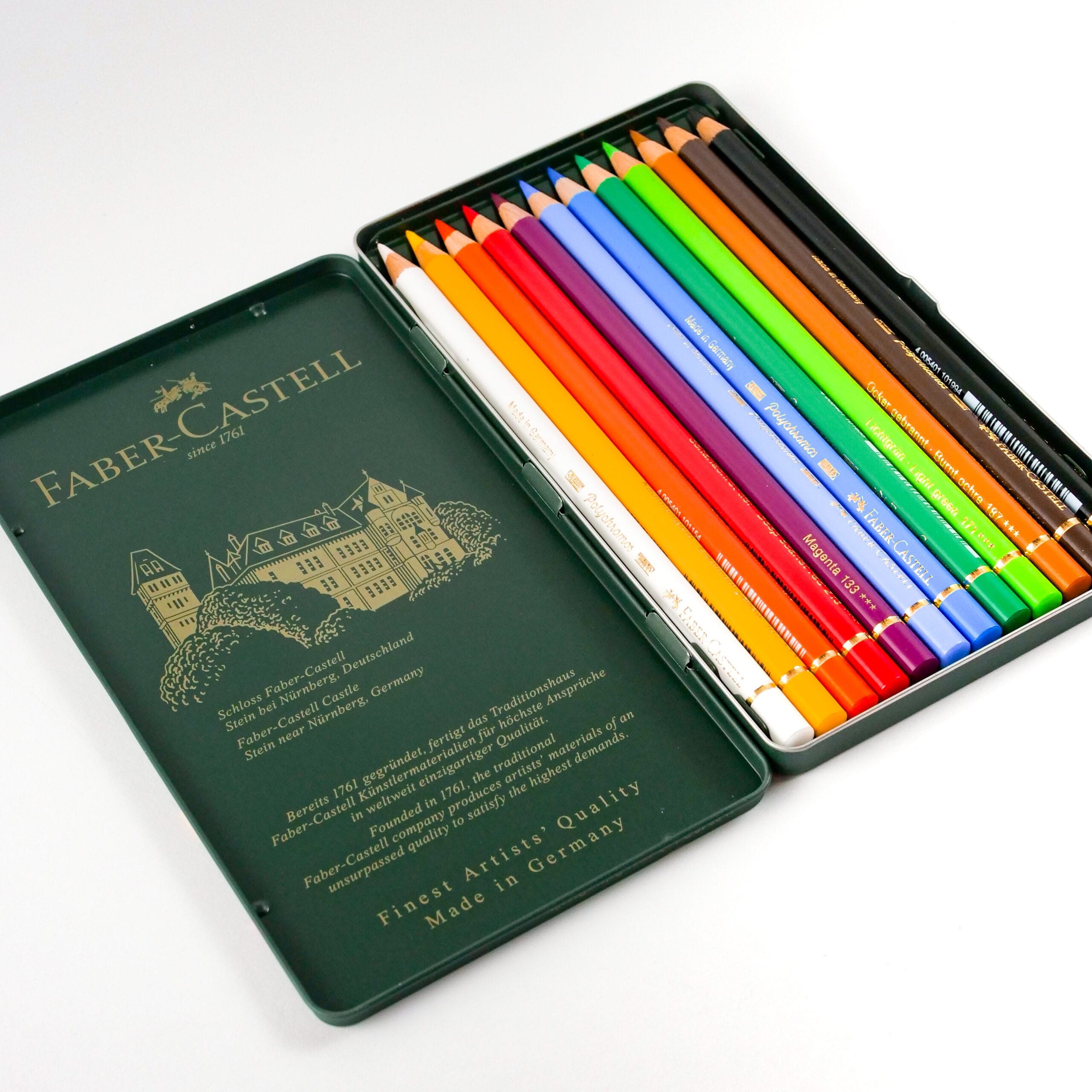 Set 12 matite colorate Polychromos Faber Castell - immagine 3